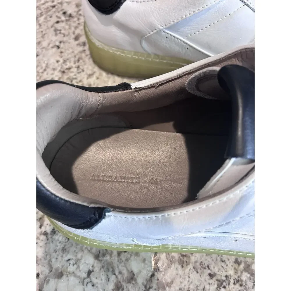 All Saints Men's Alton Low Top Sneakers Allsaints Size 11 eu 44 real leather